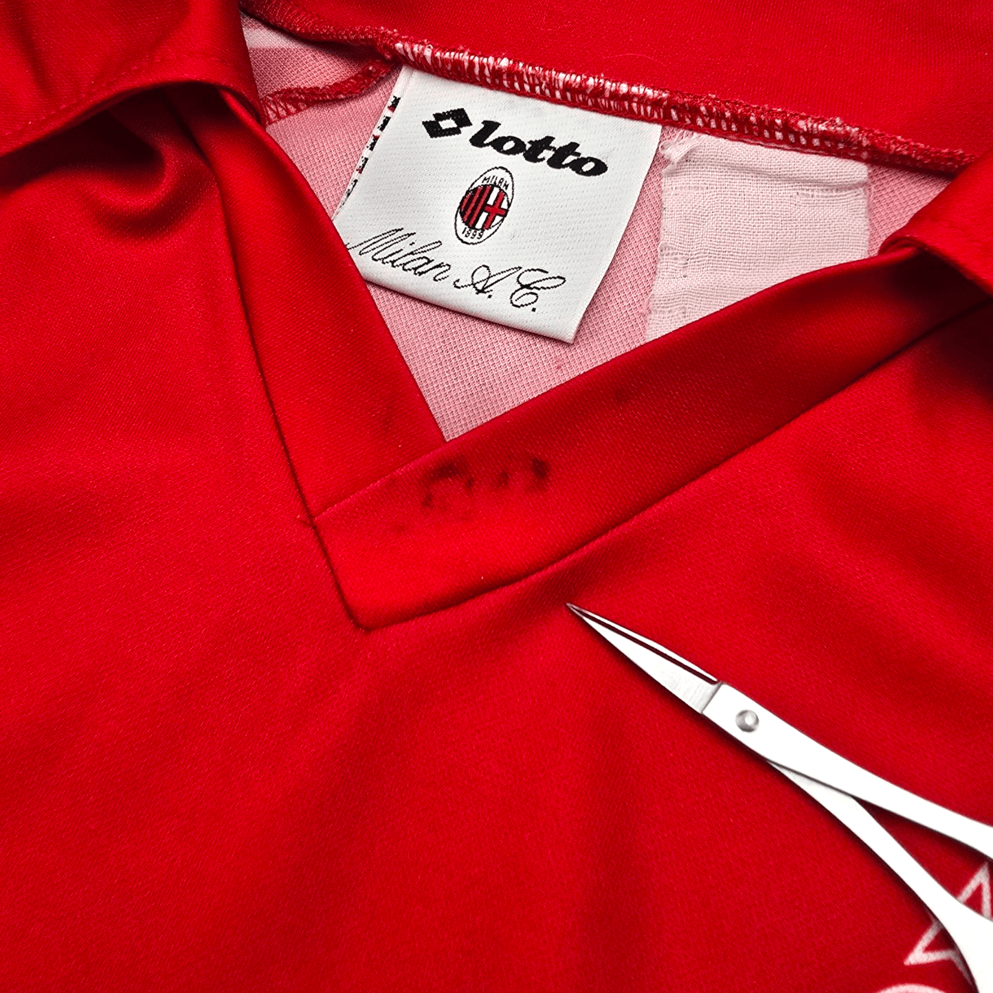 1995/96 AC Milan Training Shirt (L) Lotto