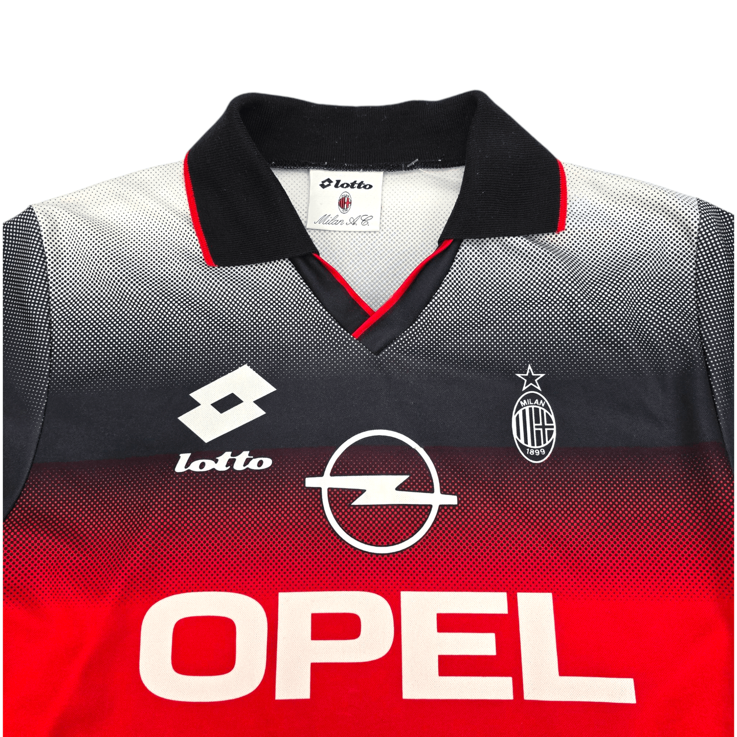 1995/96 AC Milan Training Shirt (M) Lotto