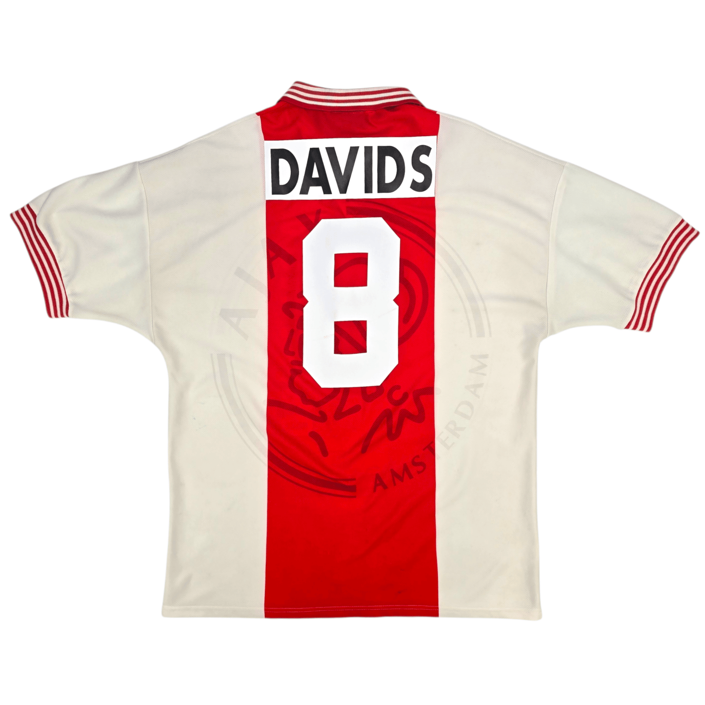1995/96 Ajax Home Football Shirt (XL) Umbro #8 Davids