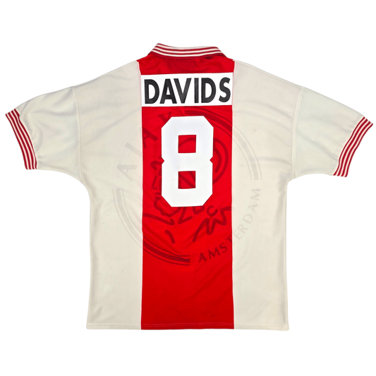 1995/96 Ajax Home Football Shirt (XL) Umbro #8 Davids