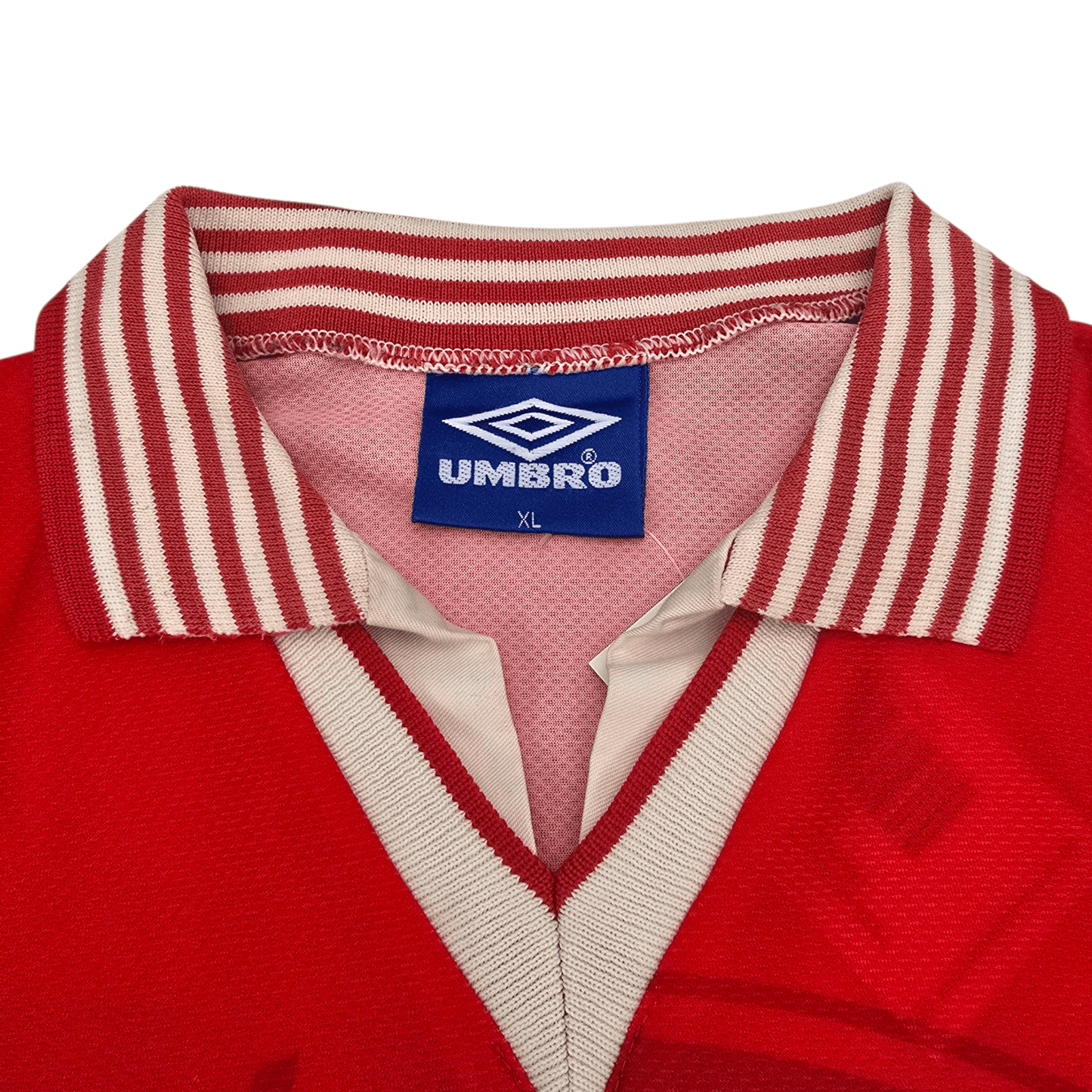 1995/96 Ajax Home Football Shirt (XL) Umbro #8 Davids