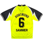 1995/96 Dortmund Home Football Shirt (S) Nike #6 Sammer