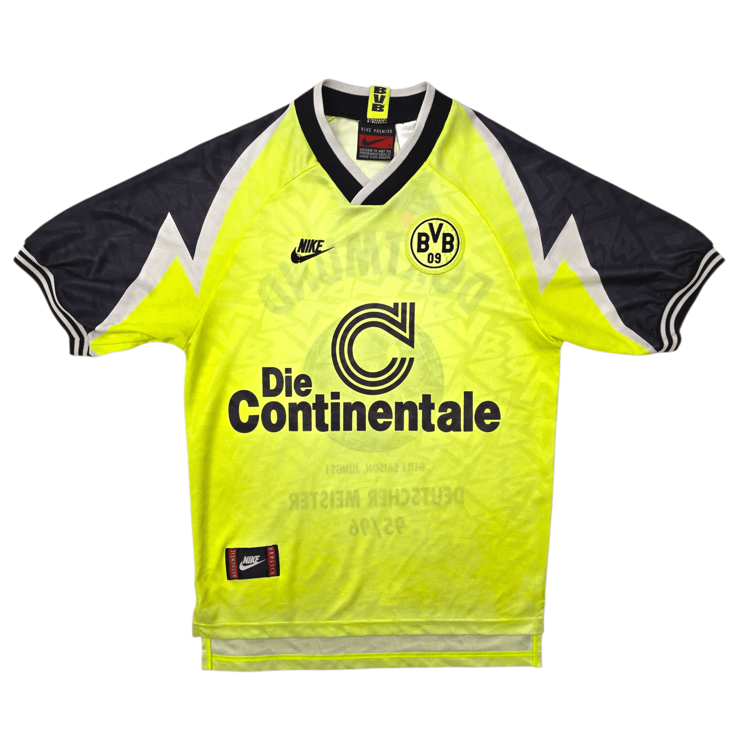 1995/96 Dortmund Home Football Shirt (S) Nike