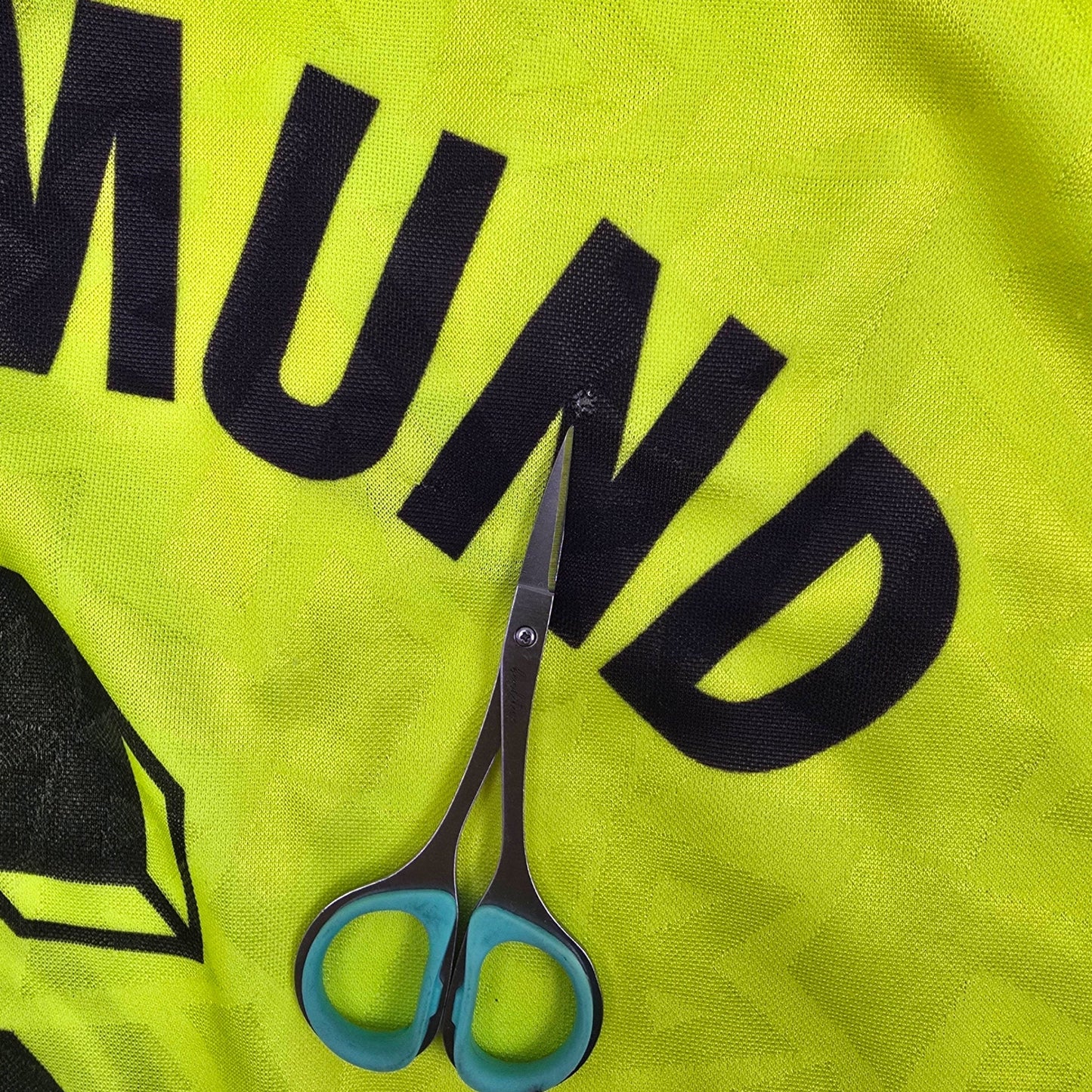1995/96 Dortmund Home Football Shirt (XL) Nike #6 Sammer