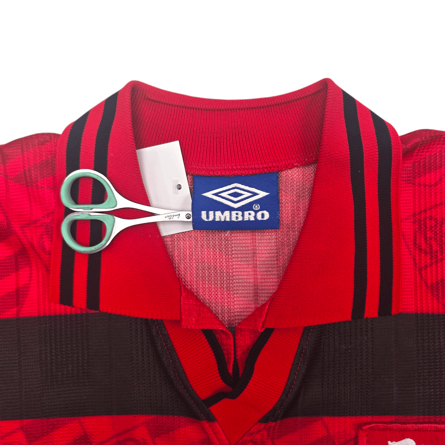 1995/96 Flamengo Home Football Shirt (M) Umbro #7 (Centenary)