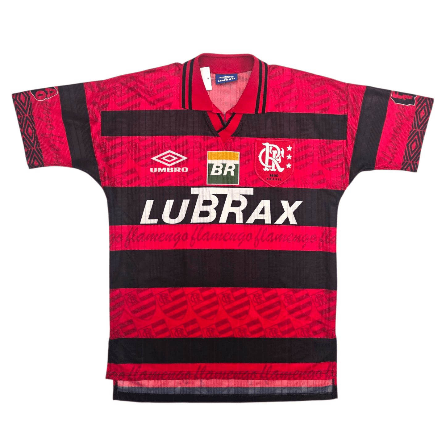 1995/96 Flamengo Home Football Shirt (M) Umbro #7 (Centenary)