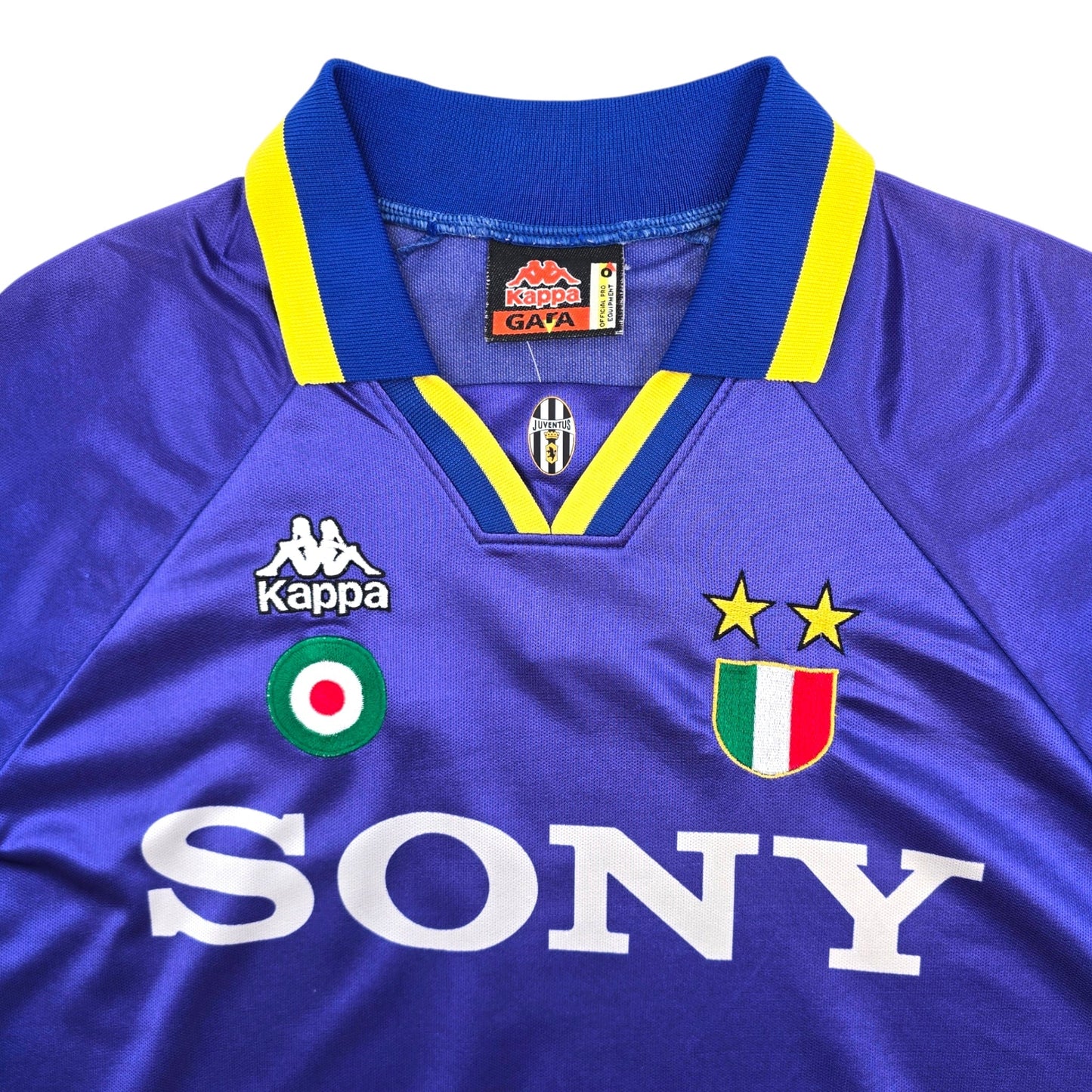 1995/96 Juventus Away Football Shirt (L) Kappa