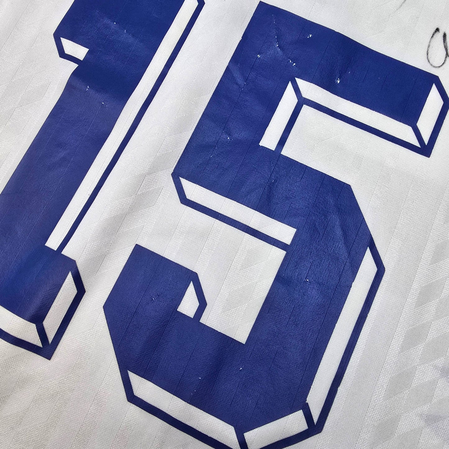1995/96 Karlsruher SC (UEFA Intertoto Cup) Home Football Shirt (XL) Adidas (Match Issue | Squad Signed)