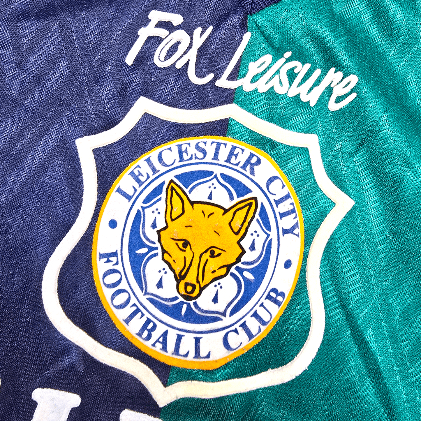 1995/96 Leicester City Third Football Shirt (L) Fox Leisure