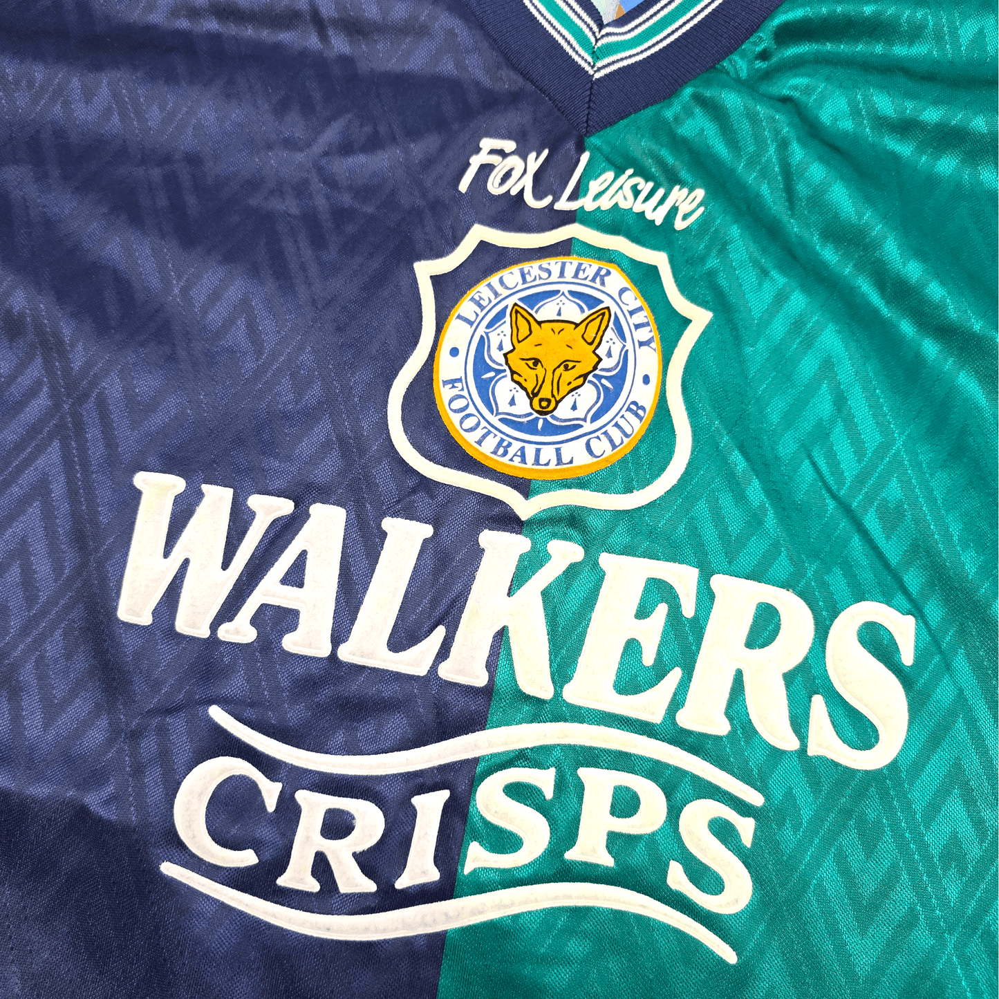 1995/96 Leicester City Third Football Shirt (L) Fox Leisure