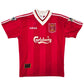 1995/96 Liverpool Home Football Shirt (L) Adidas #25 Ruddock