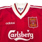 1995/96 Liverpool Home Football Shirt (S) Adidas #23 Fowler