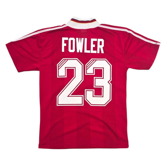 1995/96 Liverpool Home Football Shirt (S) Adidas #23 Fowler