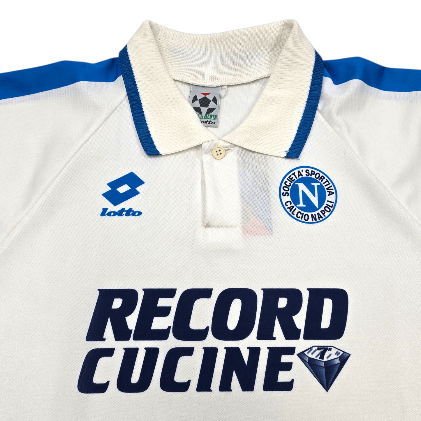1995/96 Napoli Away Football Shirt (2XL) Lotto