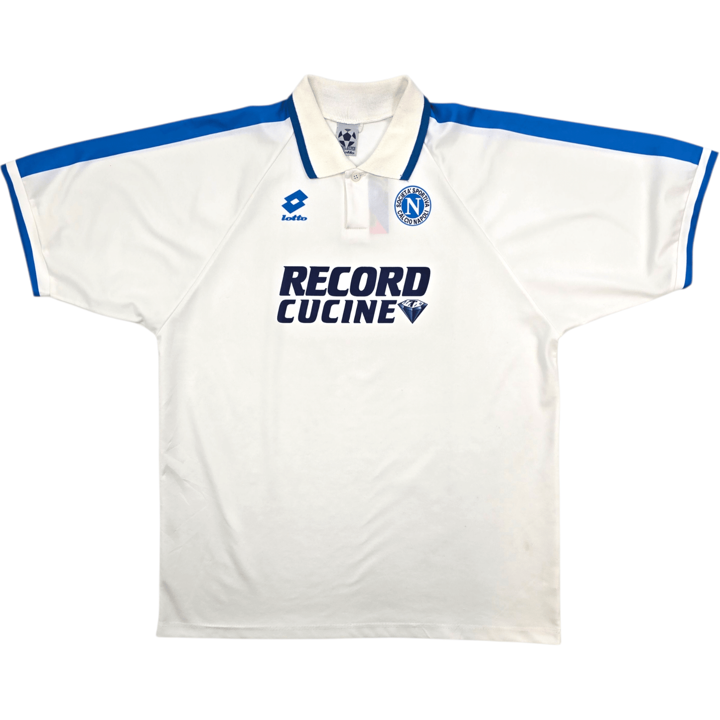 1995/96 Napoli Away Football Shirt (2XL) Lotto