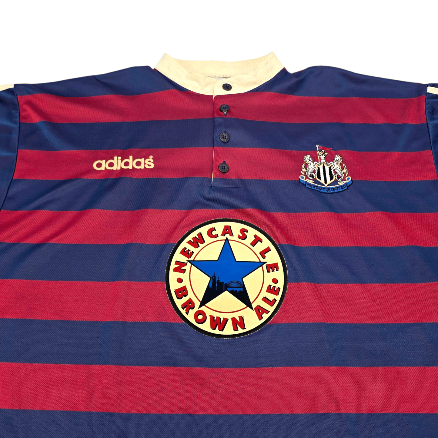 1995/96 Newcastle United Away Football Shirt (XL) Adidas