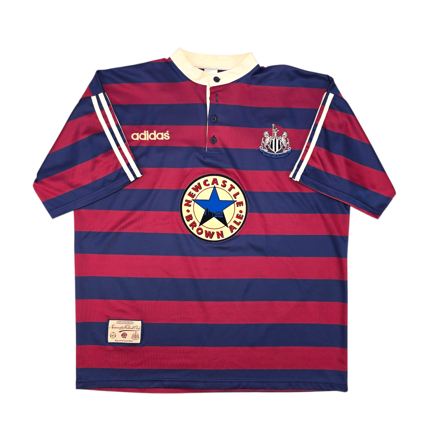 1995/96 Newcastle United Away Football Shirt (XL) Adidas