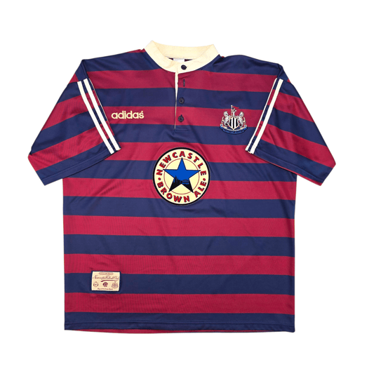 1995/96 Newcastle United Away Football Shirt (XL) Adidas