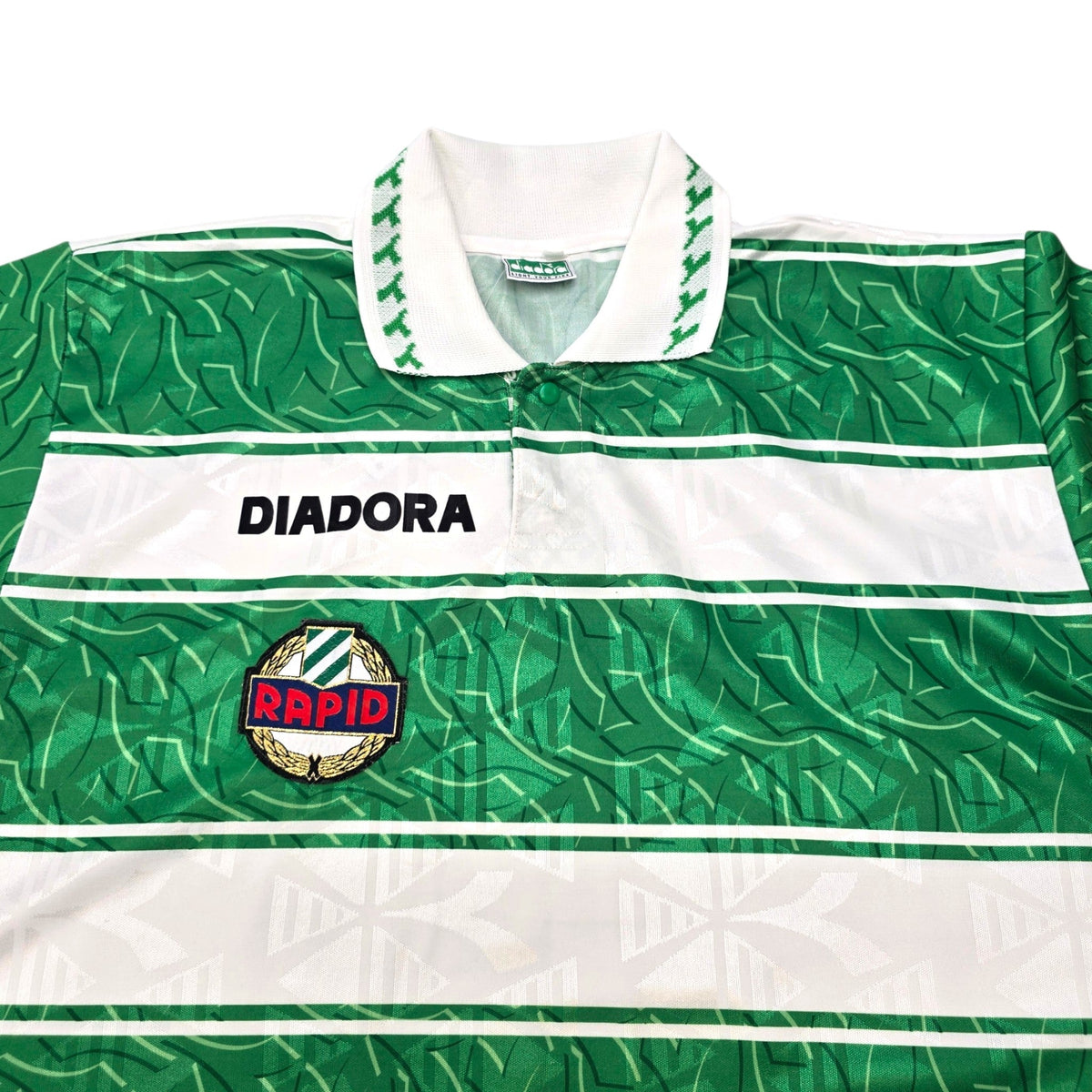 1995/96 Rapid Vienna Home Football Shirt (XL) Diadora
