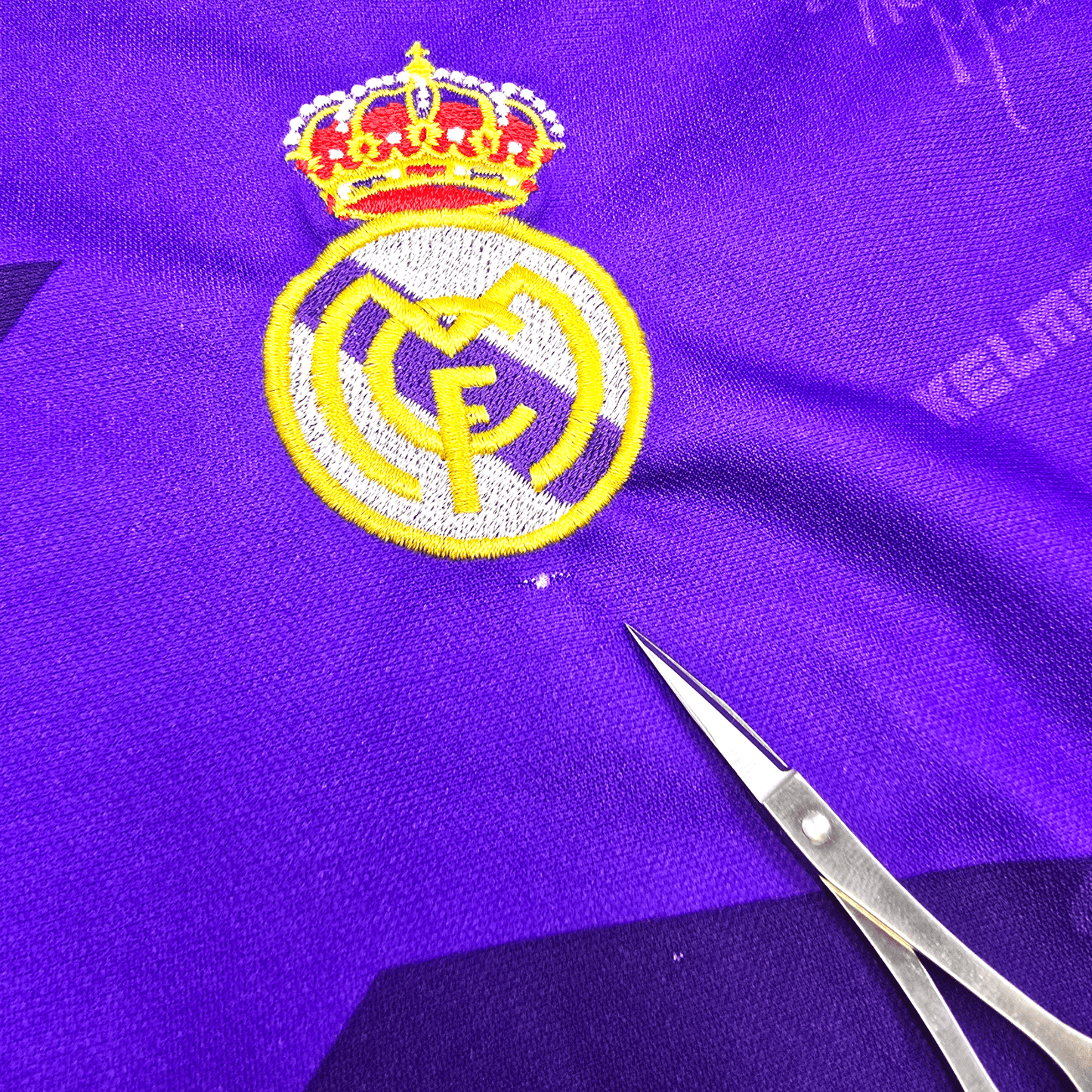 1995/96 Real Madrid Away Football Shirt (XL) Kelme #5