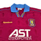 1995/97 Aston Villa Home Football Shirt (XL) Reebok
