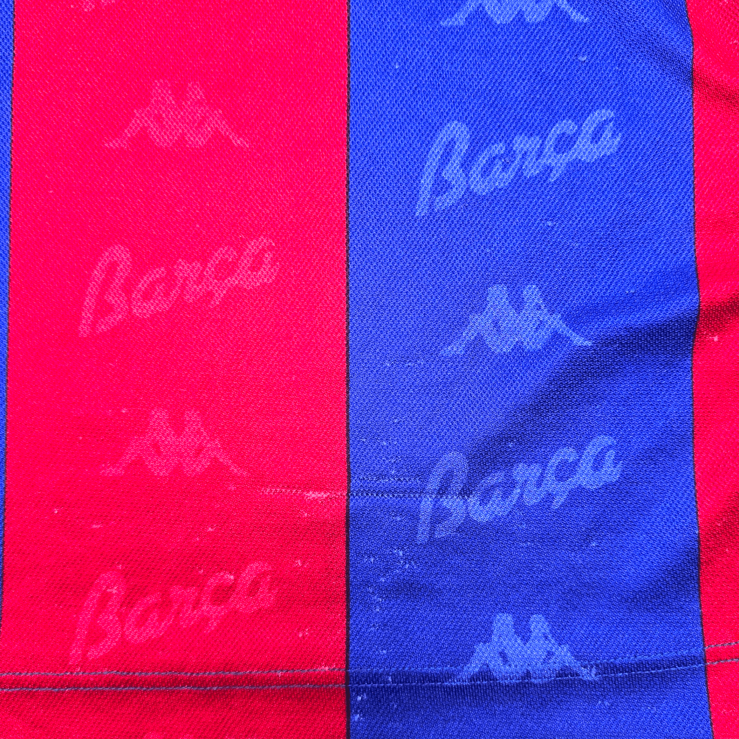 1995/97 Barcelona Home Football Shirt (XL) Kappa #11 (Hagi)
