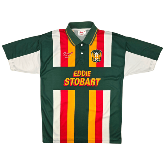 1995/97 Carlisle United Away Football Shirt (L) Red Fox