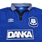 1995/97 Everton Home Football Shirt (M) Umbro