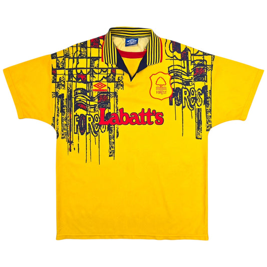 1995/97 Nottingham Forest Away Football Shirt (XL) Umbro