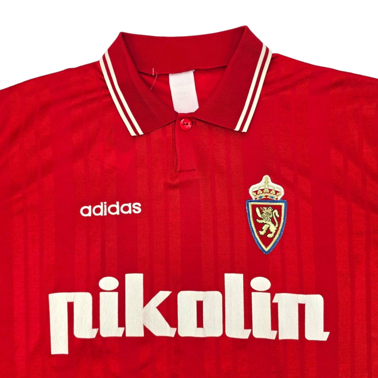 1995/97 Real Zaragoza Away Football Shirt (XL) Adidas