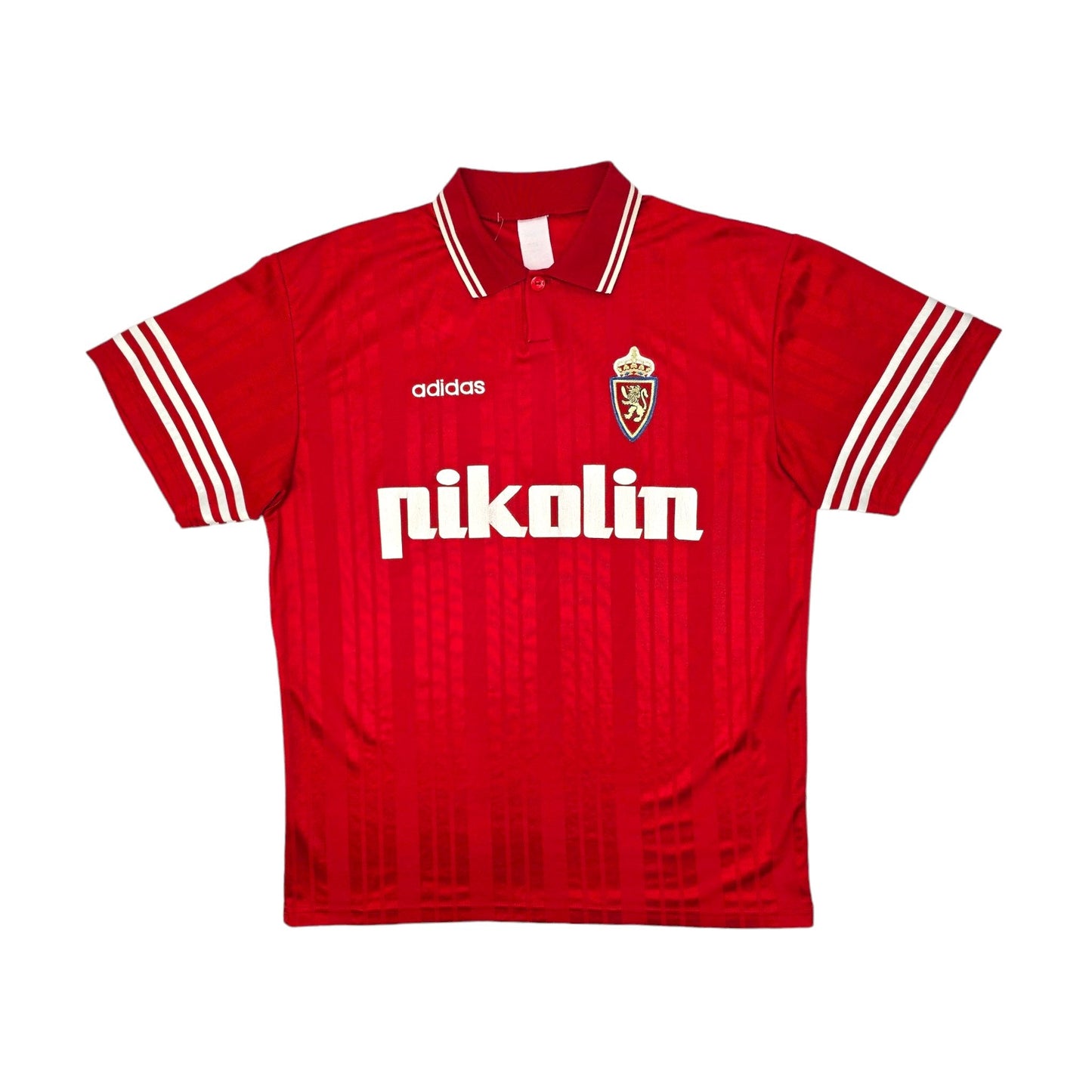 1995/97 Real Zaragoza Away Football Shirt (XL) Adidas