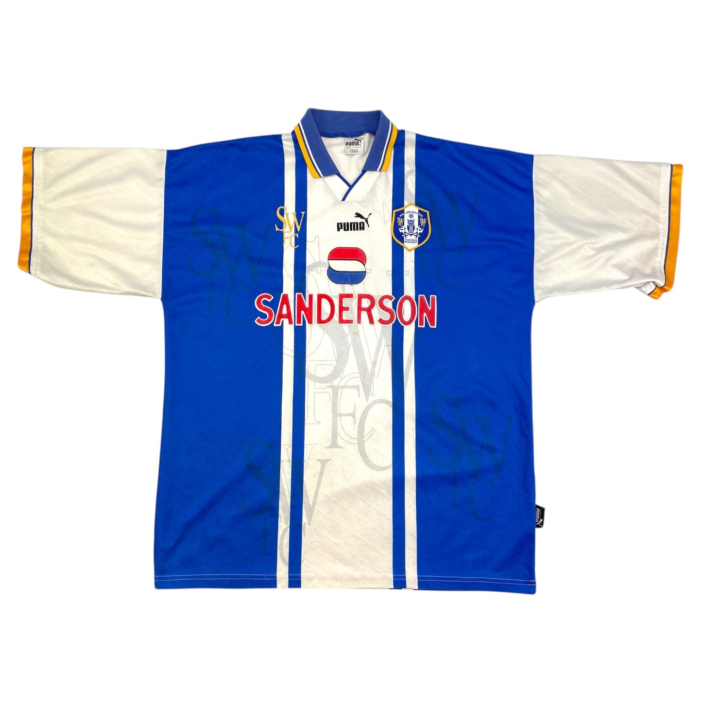 1995/97 Sheffield Wednesday Home Football Shirt (2XL) Puma