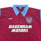 1995/97 West Ham United Home Football Shirt (L) PONY