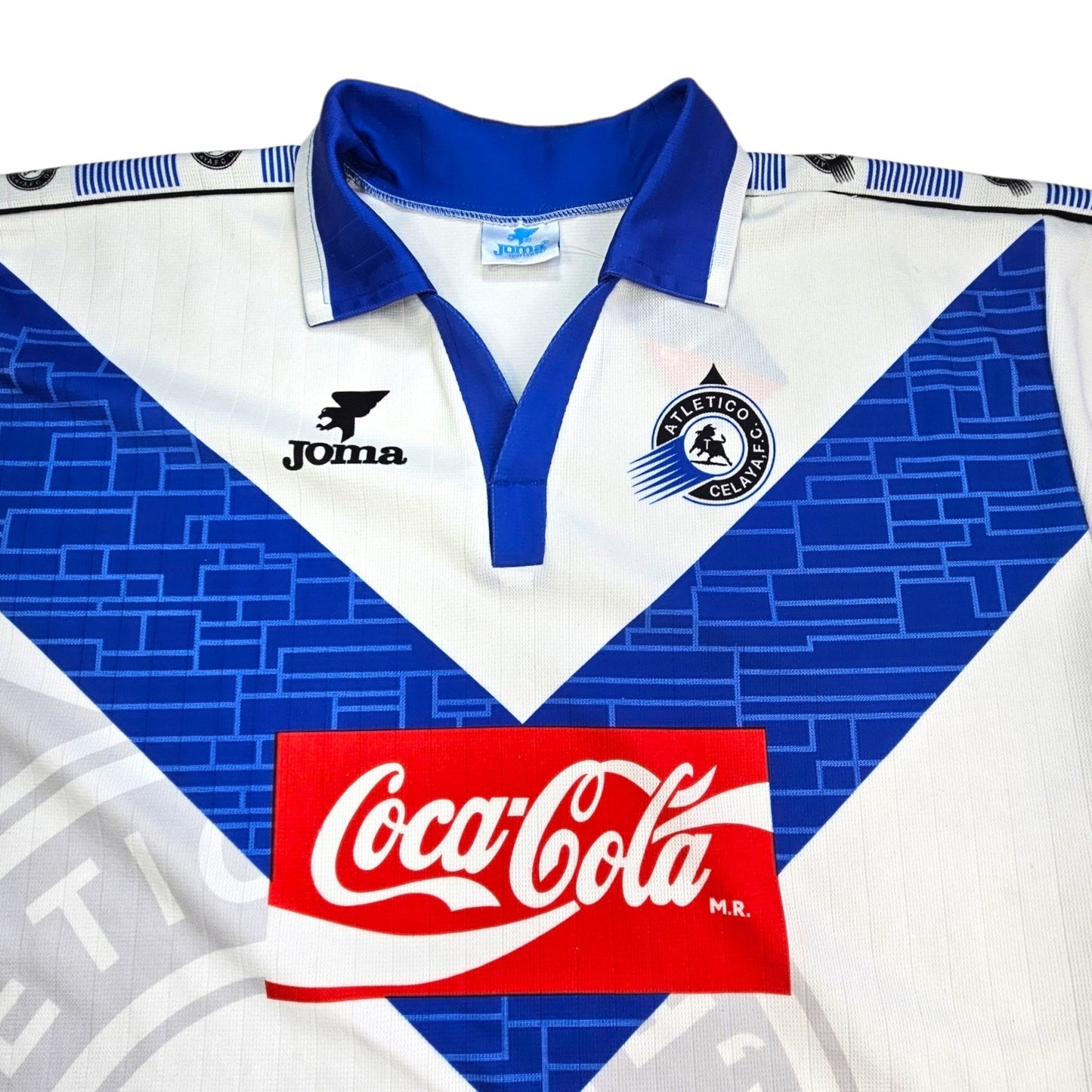 1996/97 Atletico Celaya Home Football Shirt (L) Joma
