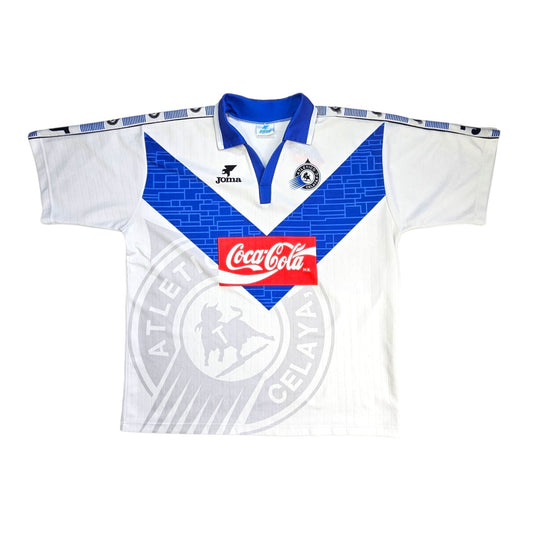1996/97 Atletico Celaya Home Football Shirt (L) Joma
