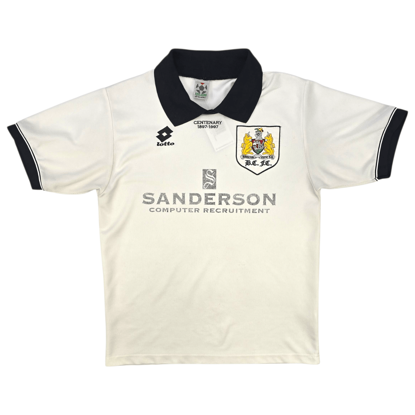 1996/97 Bristol City Away Football Shirt (M) Lotto