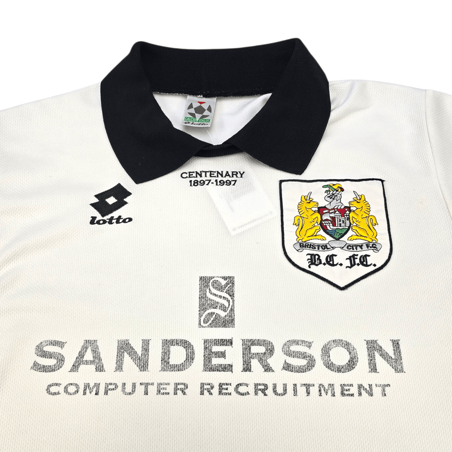 1996/97 Bristol City Away Football Shirt (M) Lotto