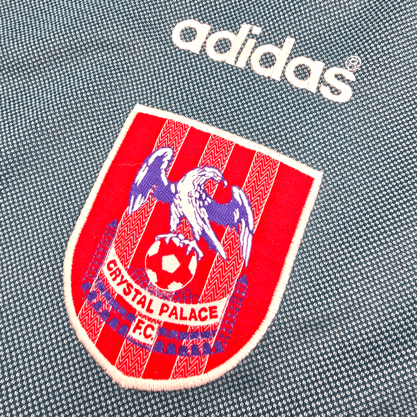 1996/97 Crystal Palace Goal Keeper Football Shirt (S) Adidas #1 Day