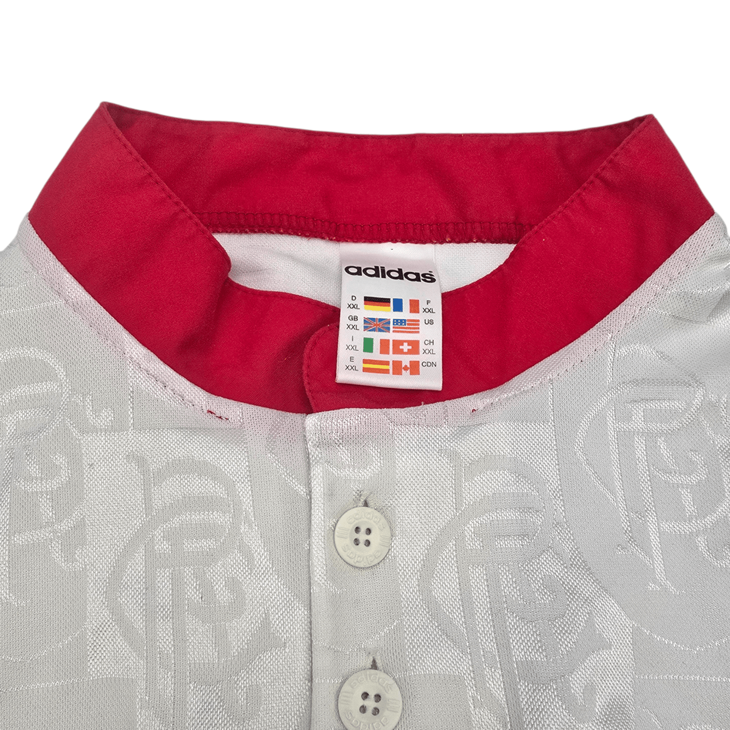 1996/97 Glasgow Rangers Away Football Shirt (2XL) Adidas