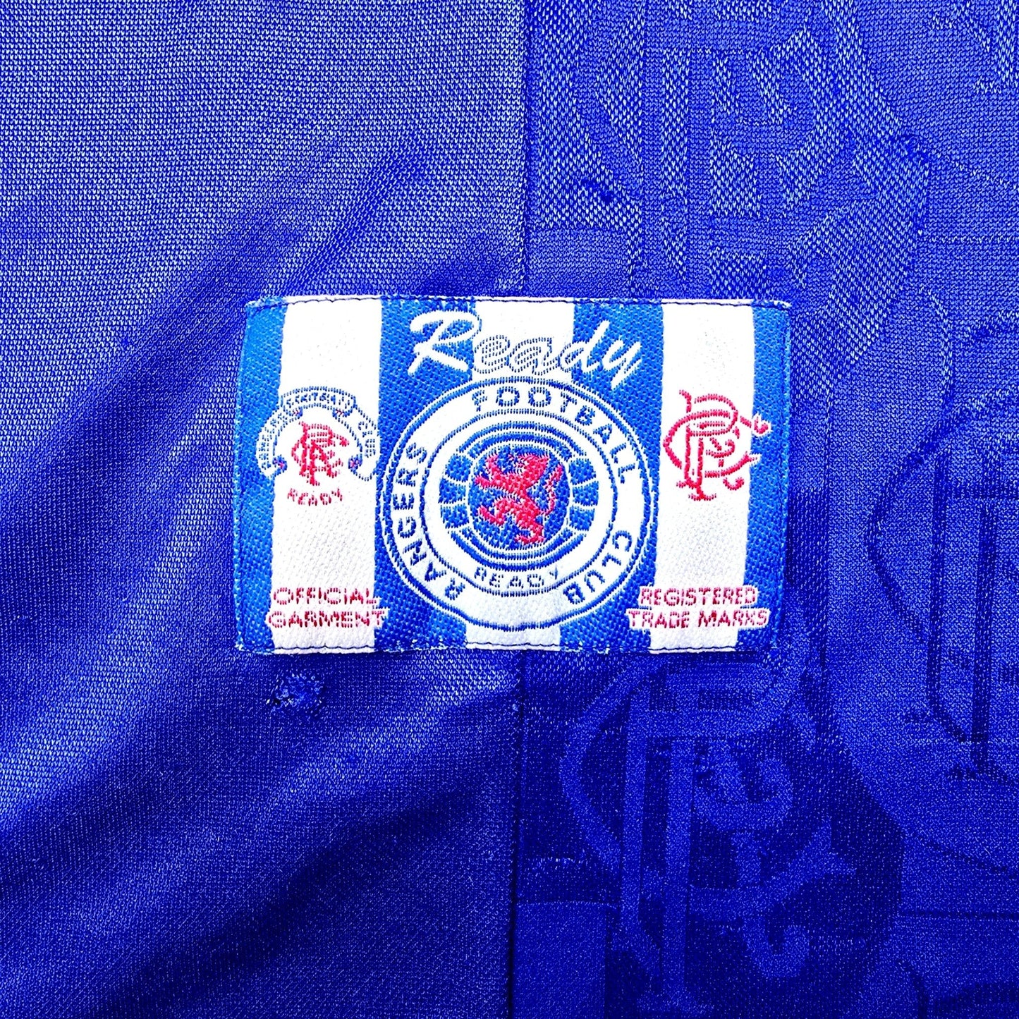1996/97 Glasgow Rangers Home Football Shirt (L) Adidas