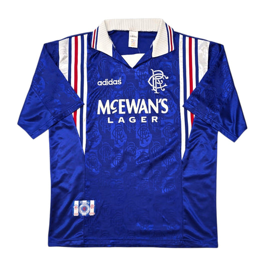 1996/97 Glasgow Rangers Home Football Shirt (L) Adidas