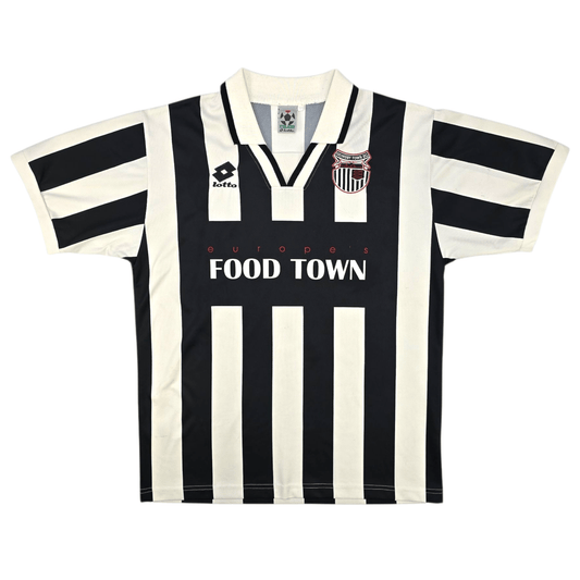 1996/97 Grimsby Town Home Football Shirt (M) Lotto