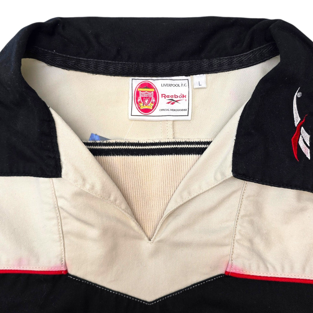 1996/97 Liverpool Training Top (L) Reebok