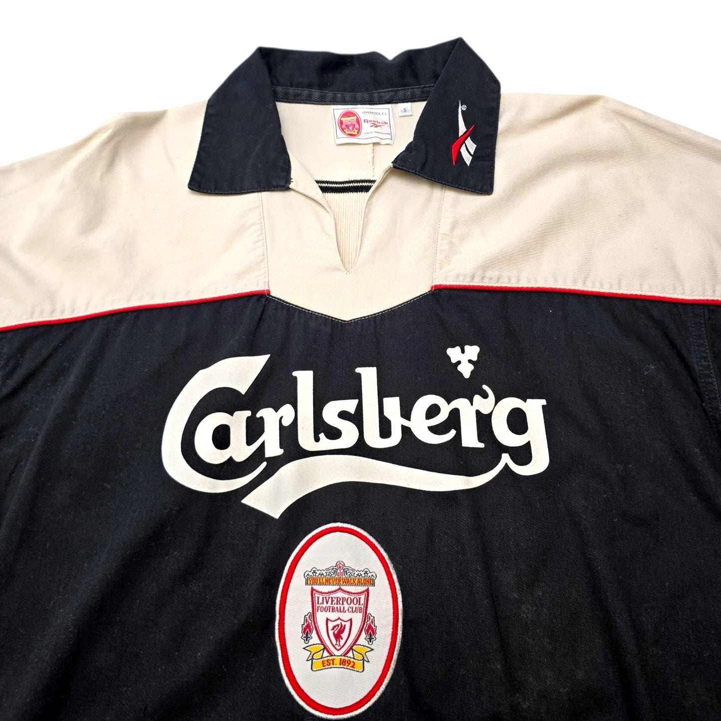 1996/97 Liverpool Training Top (S) Reebok
