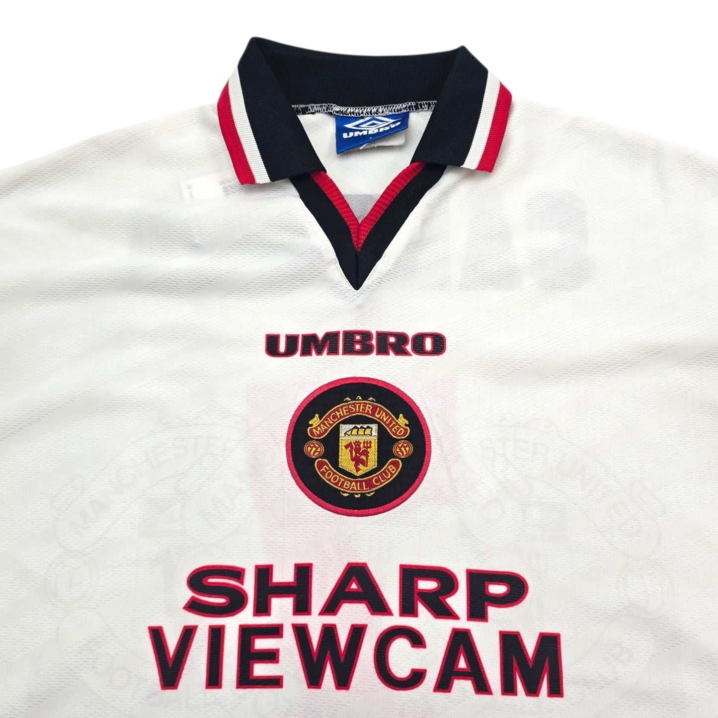 1996/97 Manchester United Away Football Shirt (L) Umbro #7 Cantona