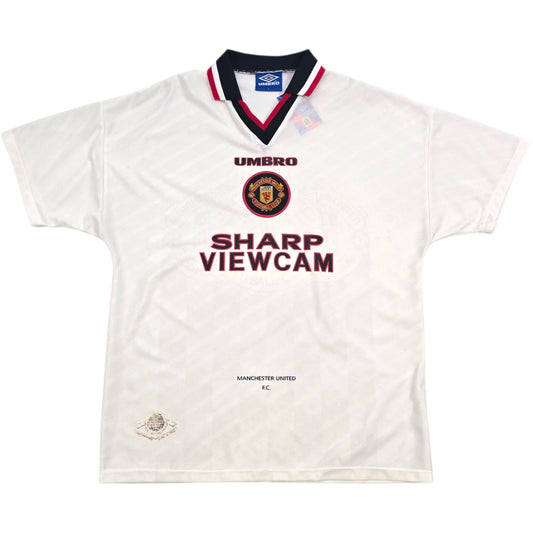1996/97 Manchester United Away Football Shirt (L) Umbro