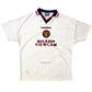 1996/97 Manchester United Away Football Shirt (XL) Umbro #4 May