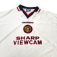 1996/97 Manchester United Away Football Shirt (XL) Umbro #4 May