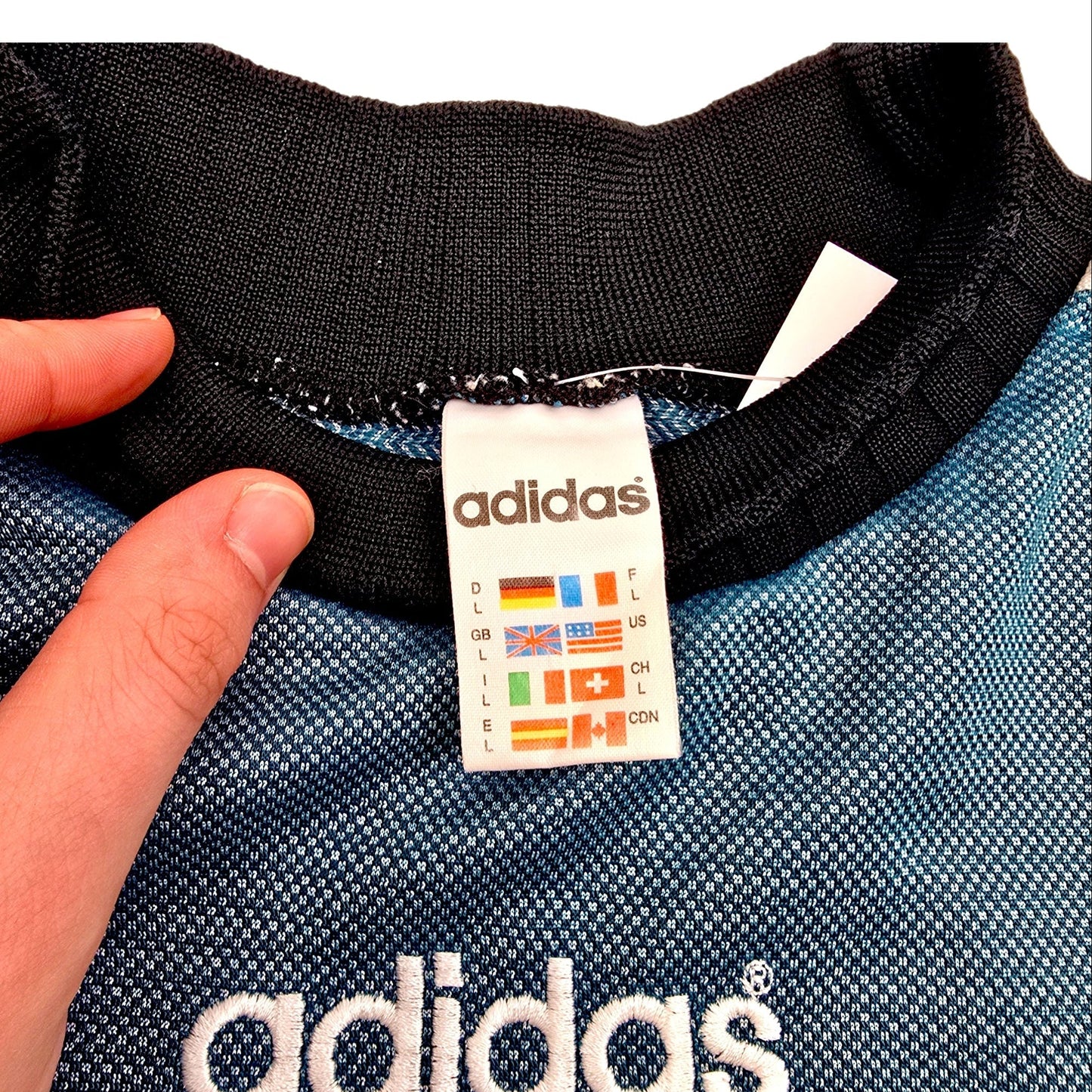 1996/97 Newcastle United Goal Keeper Football Shirt (L) Adidas