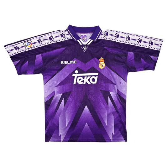 1996/97 Real Madrid Away Football Shirt (M) Kelme